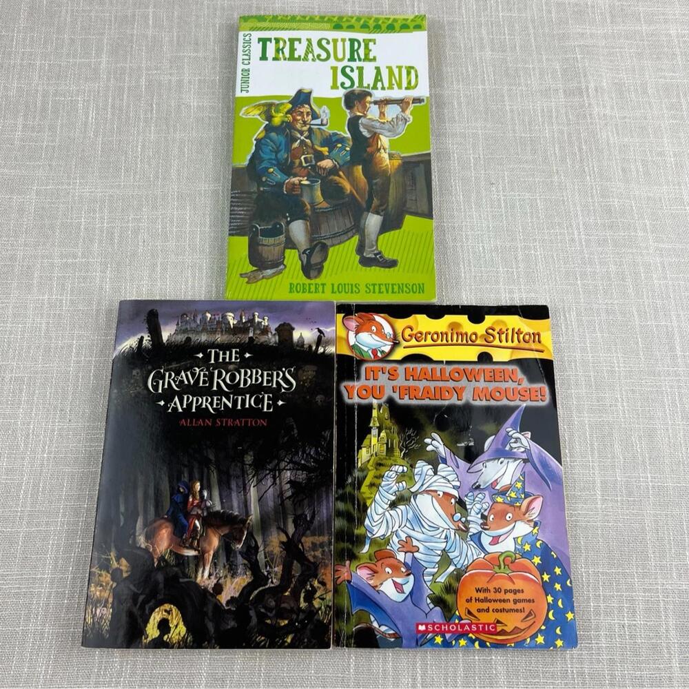Children's Adventure Book Bundle Treasure Island & More!